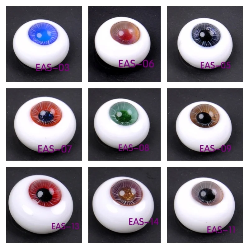 Free Shipping Cheap EAS Hand made BJD Doll Glass eye YOSD MSD SD doll eyes fit for all doll ,Factory sale directly Free shipping