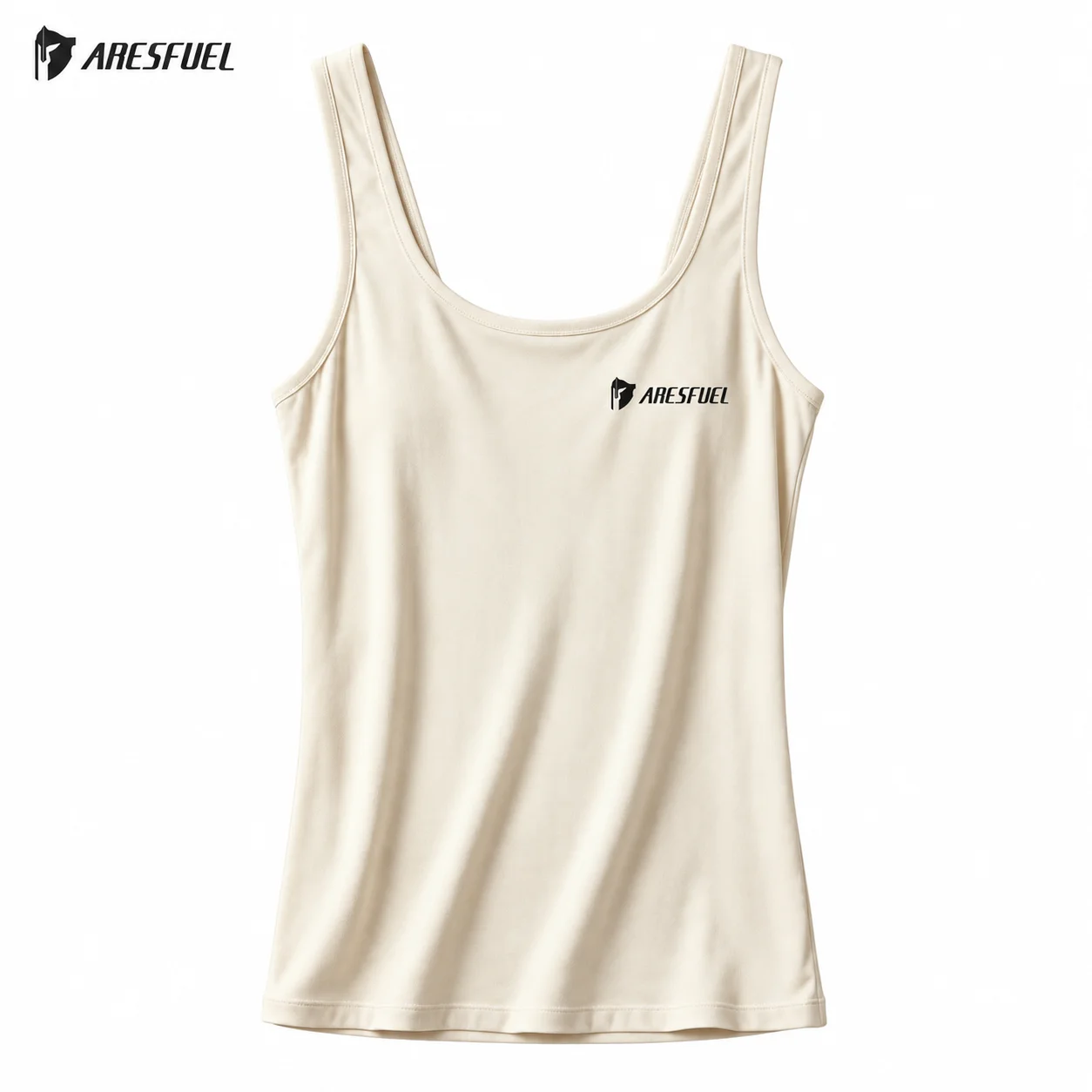 ARESFUEL Women's Tank Top, Sleeveless Scoop Neck Basic Shirt for Summer, Casual Wear, Workout, Layering & Everyday