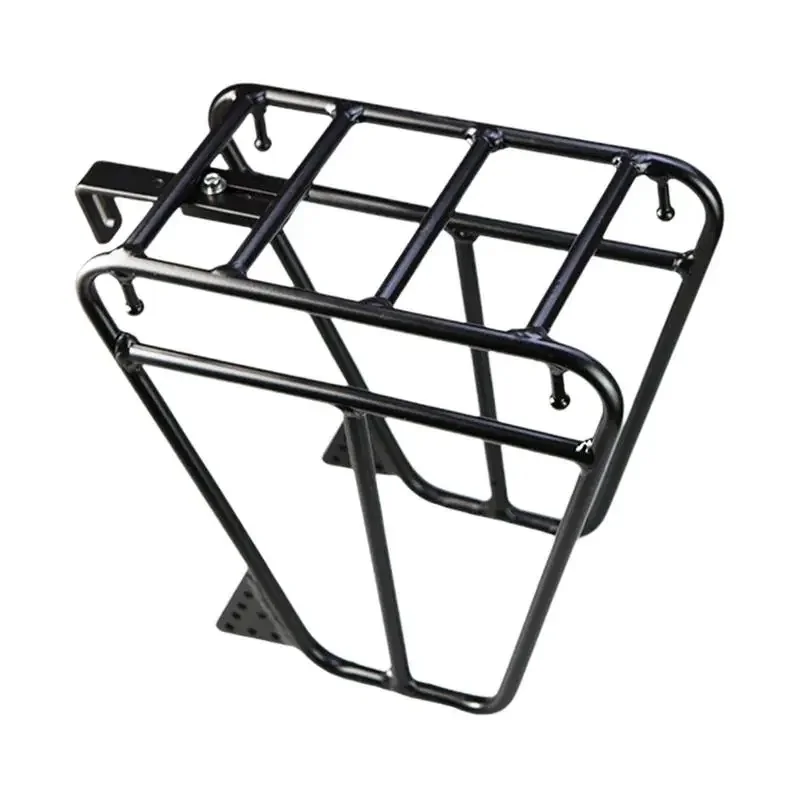 AliExpress NONE Cycling Cargo Rack Luggage Touring Carrier Racks Easy-to-Install Front Pannier Rack for Cycling Equipment Stand Footstock