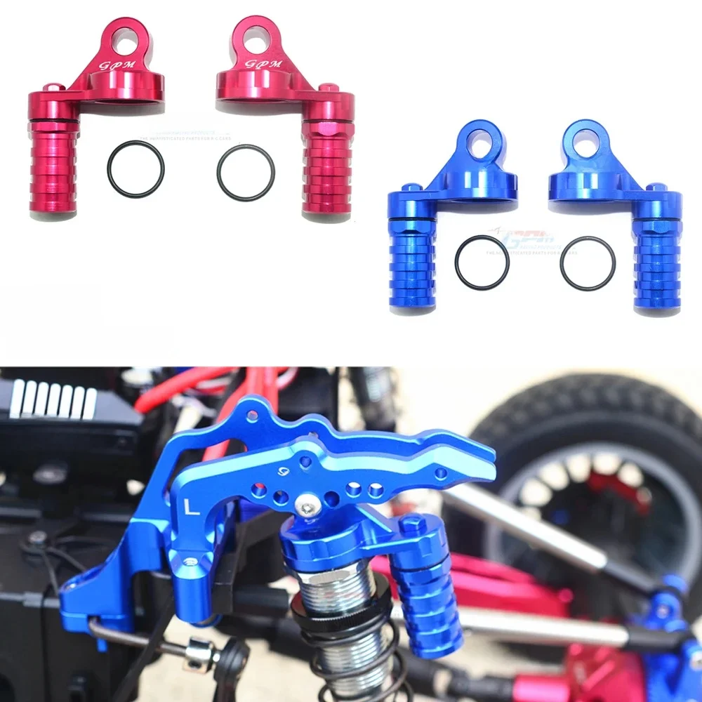 Gpm Losi 1/6 Super Baja Rey 2.0 Rtr Smart Desert Truck LOS05021T1 Metalen Schokdemper Cover Met Negatieve Druk Cilinder - afbeelding 2