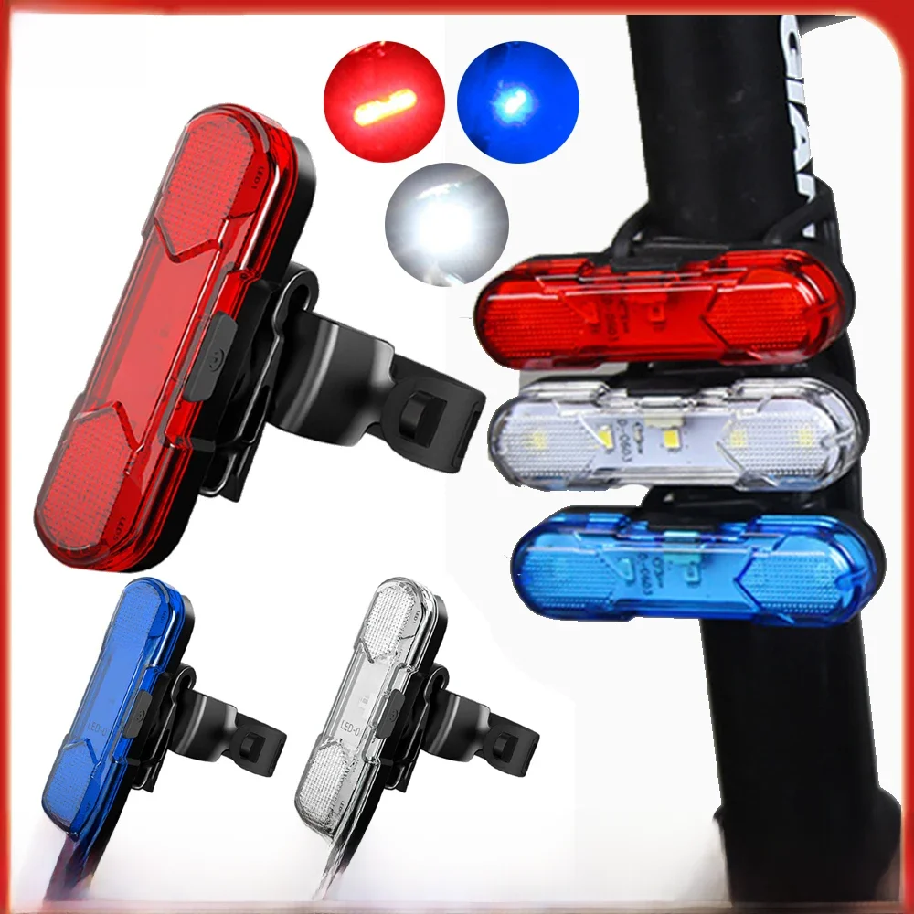 AliExpress USB Rechargeable LED Bike Light Safety Warning Bicycle Rear Light Waterproof Bicycle Seatpost