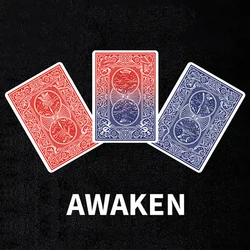 Awaken Change By loyd Joke Magic Tricks Card Color Change Magie Magician Close Up Street Illusions Gimmicks Mentalism Magia Card