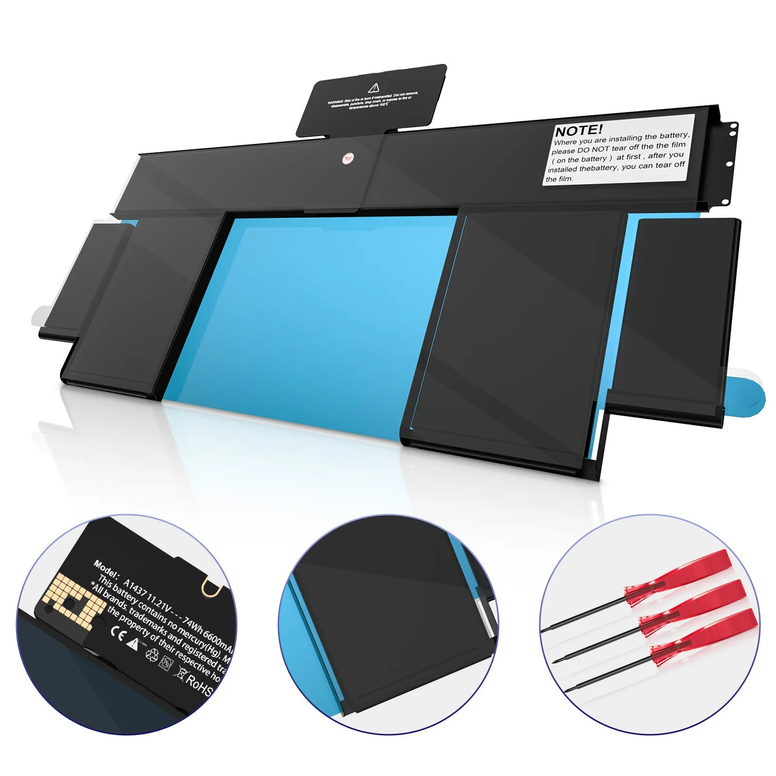 New A1437 Laptop Battery For Apple MacBook Pro 13' Retina A1425 Late 2012 Early 2013 Version Shipped Within 24 Hours
