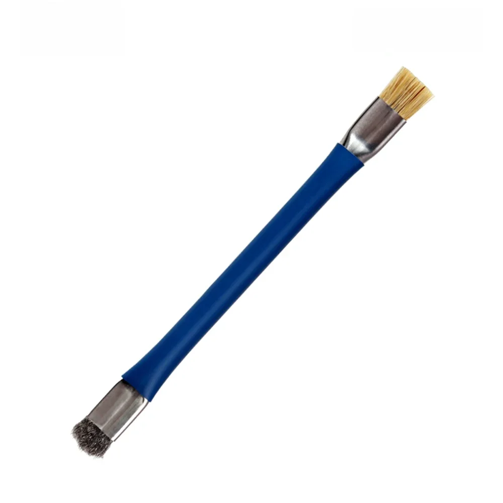 Escova de limpeza ESD de cabeça dupla, antiestática, placa-mãe segura, telefone celular, PCB,