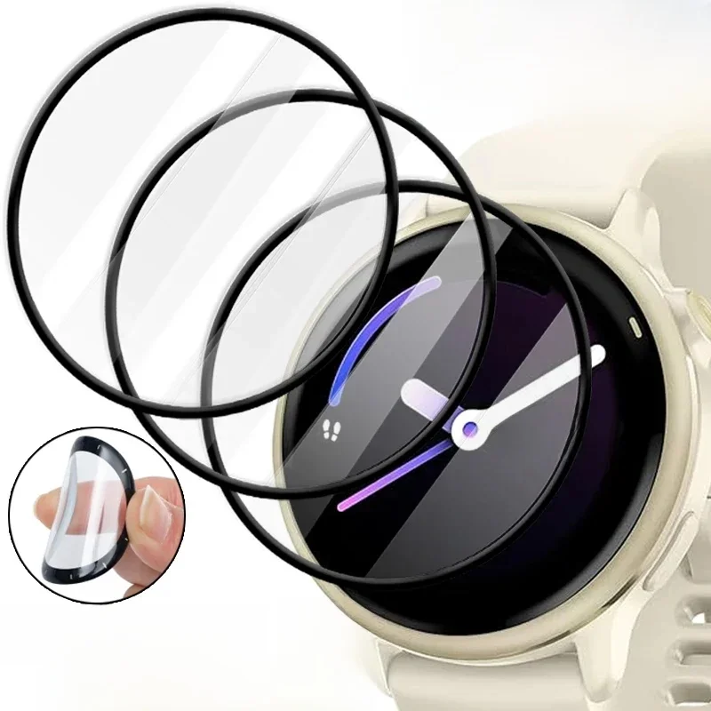 Pour Garmin vivoactive 6 protecteur d'écran couverture complète Film transparent en TPU pour Garmin vívoactive 6 Smartwatch Films de protection