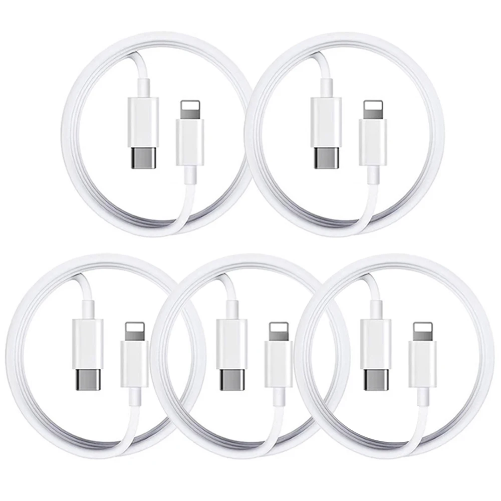 5 iPhone to C Type PD fast charging cable