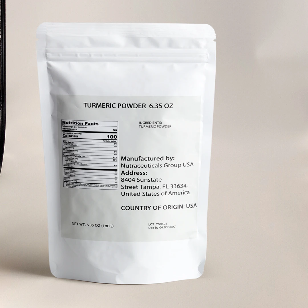 Turmeric Powder 6.35oz, Golden Spice for Cooking, Rice Dishes, Smoothies
