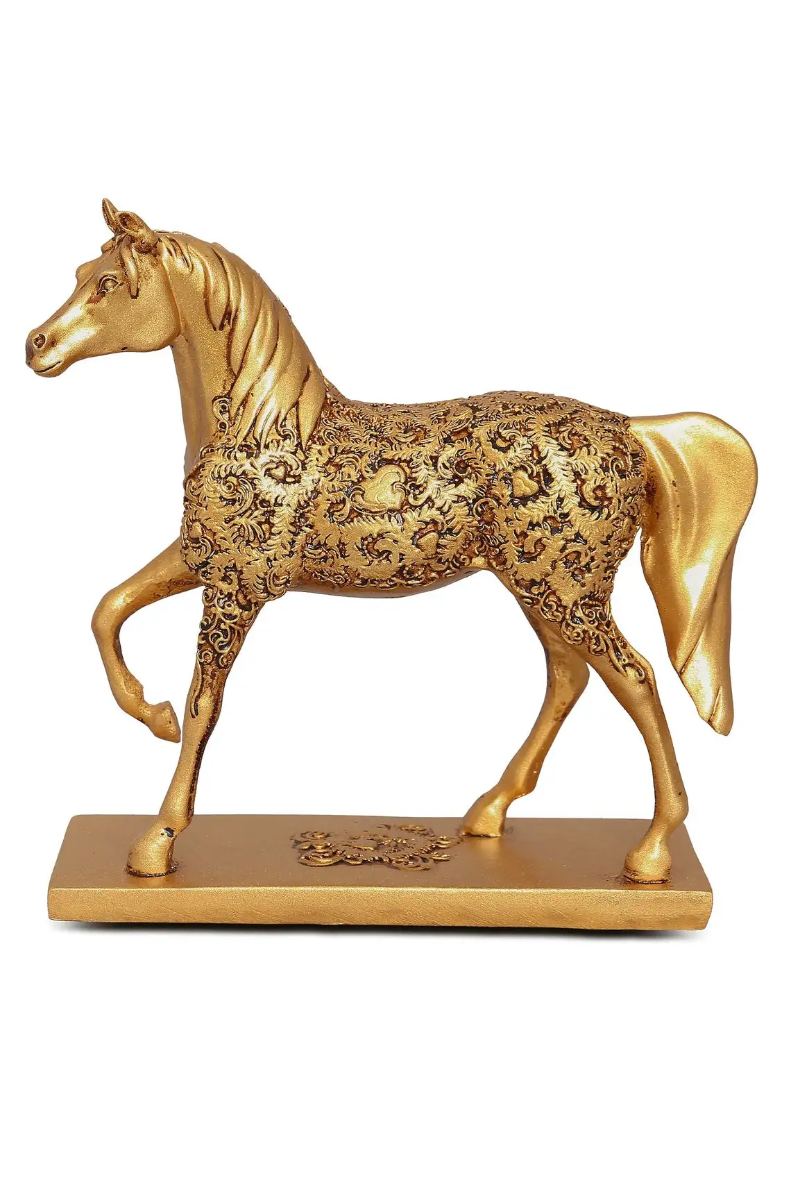 Walking Horse Statue, Horse Figure, Horse Table Decoration Sculpture, Decorative Home and office Decor Office, Father's day gift