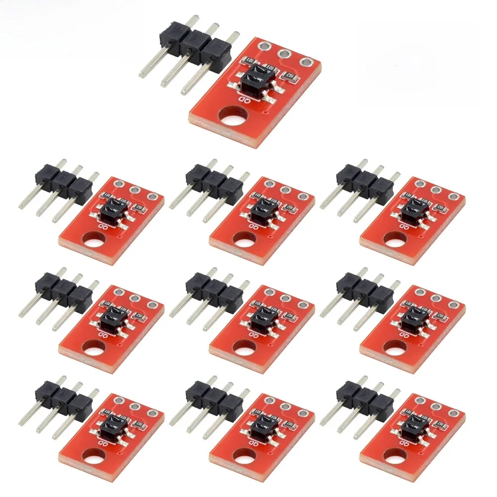 QRE1113 IR LED Moduł czujnika odbicia podczerwieni Płytka wyłącznika wyładowania kondensatora DC 3,3 -5 V — zdjęcie produktu 7