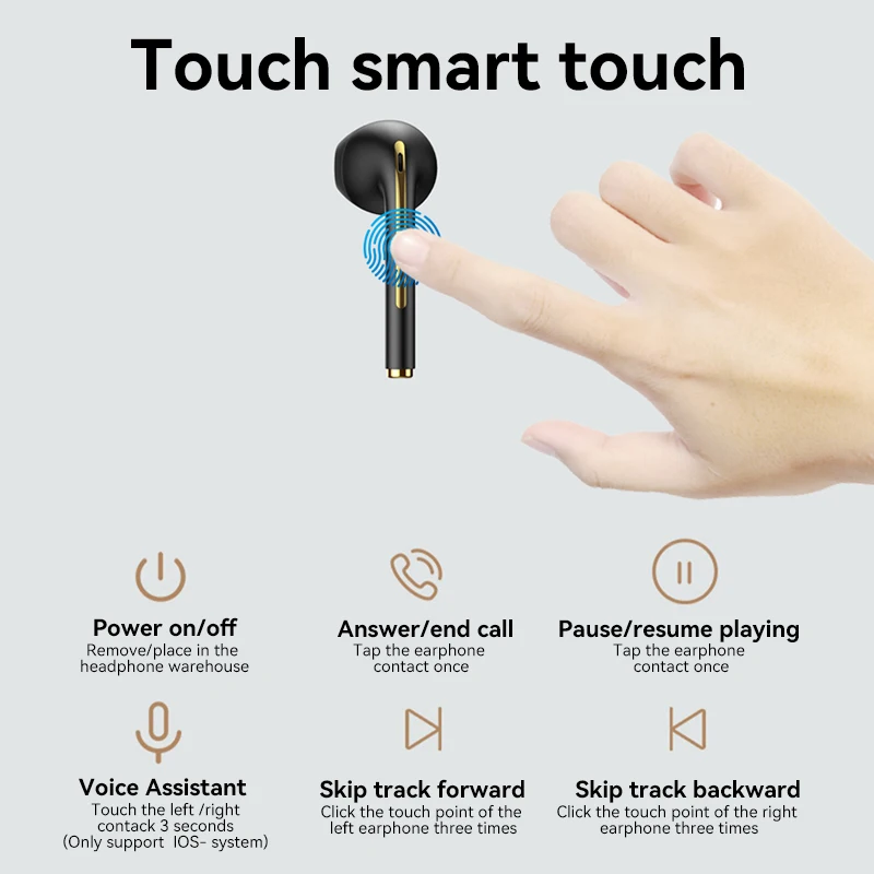 Xiaomi Wireless Earphone Noise Reducting Bluetooth Earbuds MIJIA HiFi Stereo In-Ear Headset Subwoofer Headphones Handsfree Mic