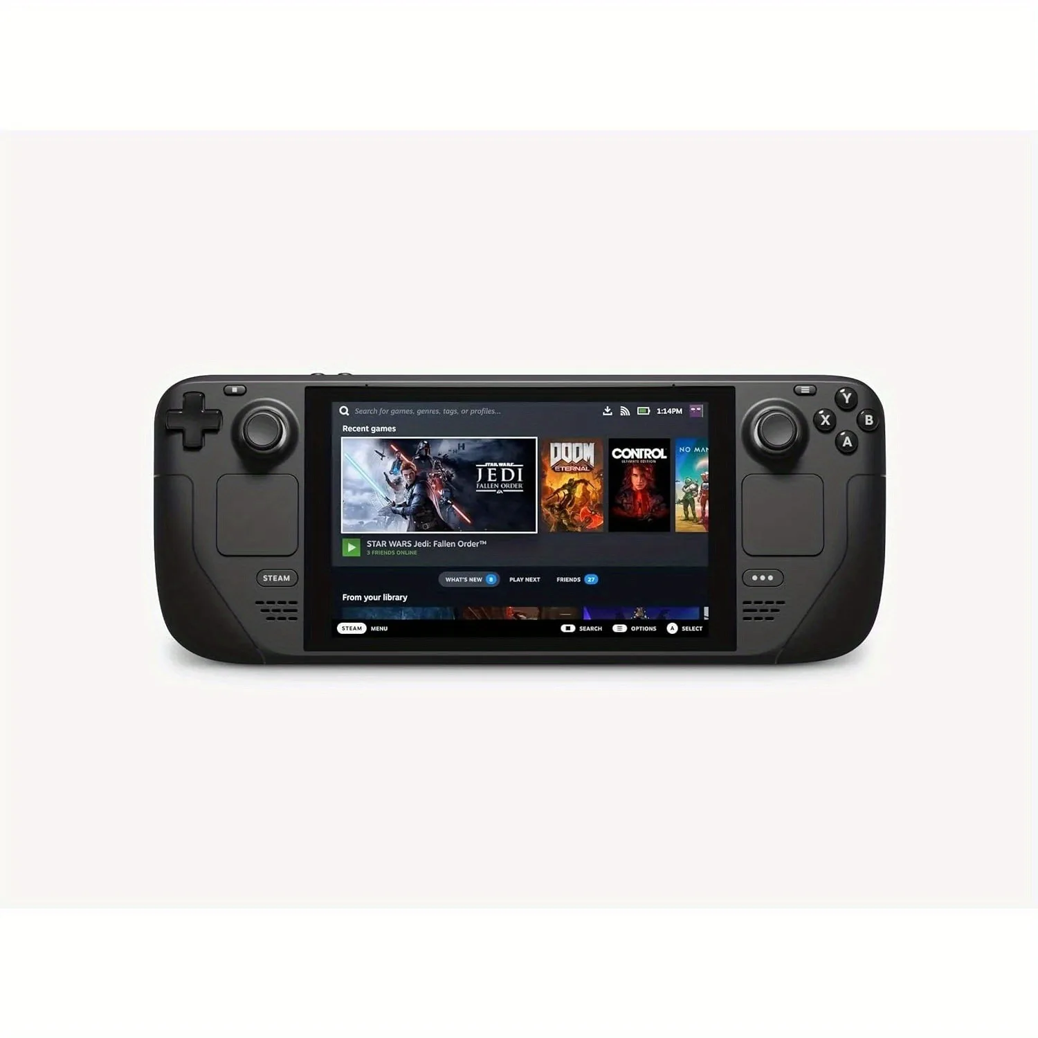 Console portable Valve Steam Deck 512 Go avec écran LCD