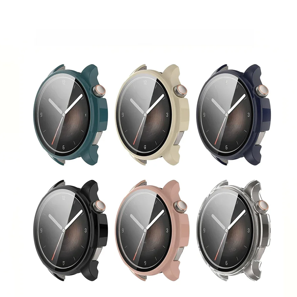 Protecteur d'écran pour Amazfit Balance Guatemala, verre et étui Smartwatch, coque de protection pare-chocs, Huami Amazfit Balance Cover