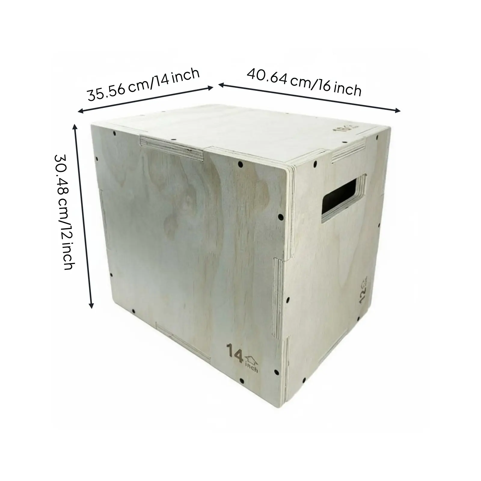 Sturdy Training Jump Platform Woodworking Plyometric Box Fitness Gym Accessory for Strength Conditioning image 4