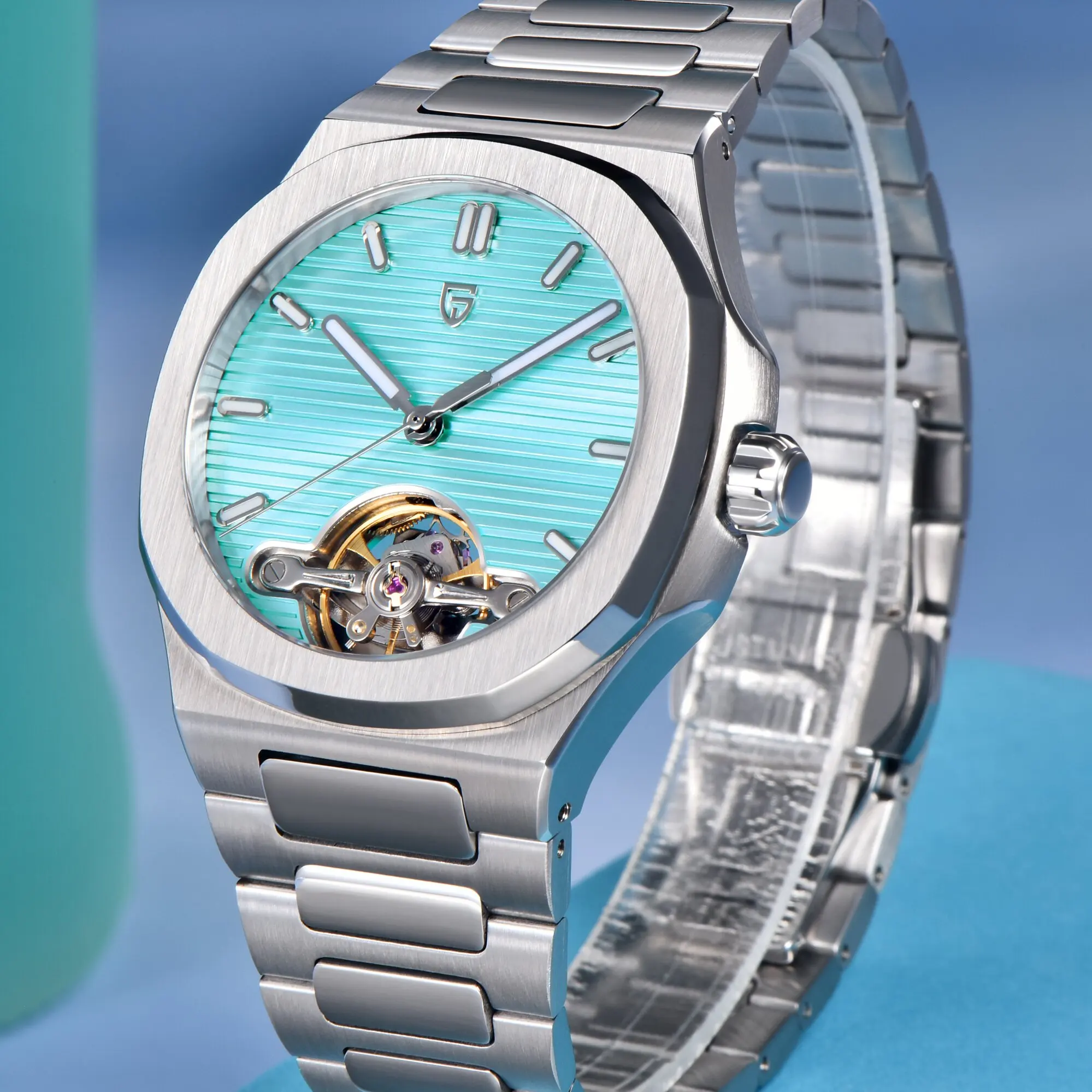 2026 PAGANI DESIGN Sports Elegance Men's Automatic Mechanical Watch 42mm Octagonal Case Sapphire Glass Waterproof Luminous Watch