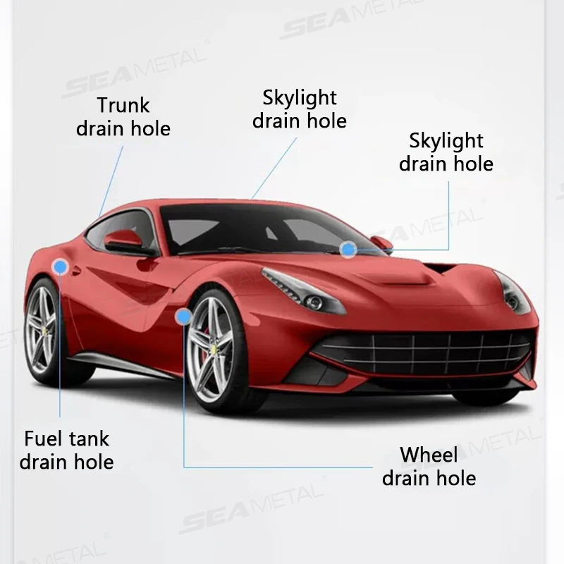 SEAMETAL 3m/5m سيارة استنزاف نعرات تنظيف فرشاة السيارات فتحة سقف استنزاف ثقب تسد فرشاة خراطيم طويلة تنظيف أداة استنزاف الأنابيب الأنظف #5