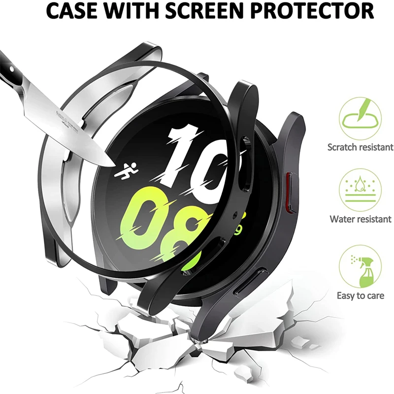 Ốp Lưng Dành Cho Samsung Galaxy Samsung Galaxy Đồng Hồ 5/4 44Mm 40Mm TPU Ốp Lưng Mạ Viền Bao Da Bảo Vệ Màn Hình Galaxy Đồng Hồ 4 Classic 46Mm 42Mm 5pro 45Mm