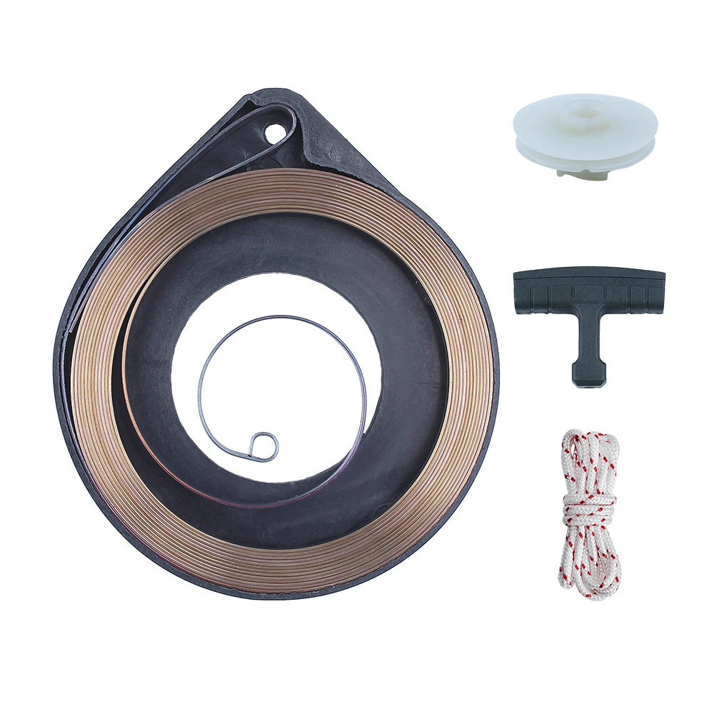 

Recoil Starter Pulley Spring Rope Kit For Husqvarna 50 51 EPA 55 Rancher EPA New 505303735 501763101