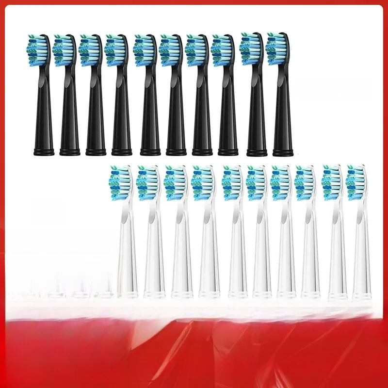 Tête de brosse à dents pour brosse à dents électrique Seago-507B/908/909/917/610/659/719/910/575/551/548, nettoyage en profondeur, tête de brosse à poils Dupont