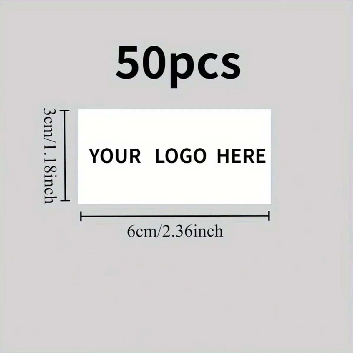 Custom Rectangular Stickers – Personalized Logos & Images – Self-Adhesive Labels – Suitable for Business, Gifts, and Packaging view 5