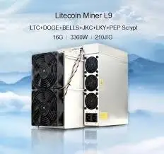 DN  BEST OFFER Antminer L9 17GH Litecoin Dogecoin Miner