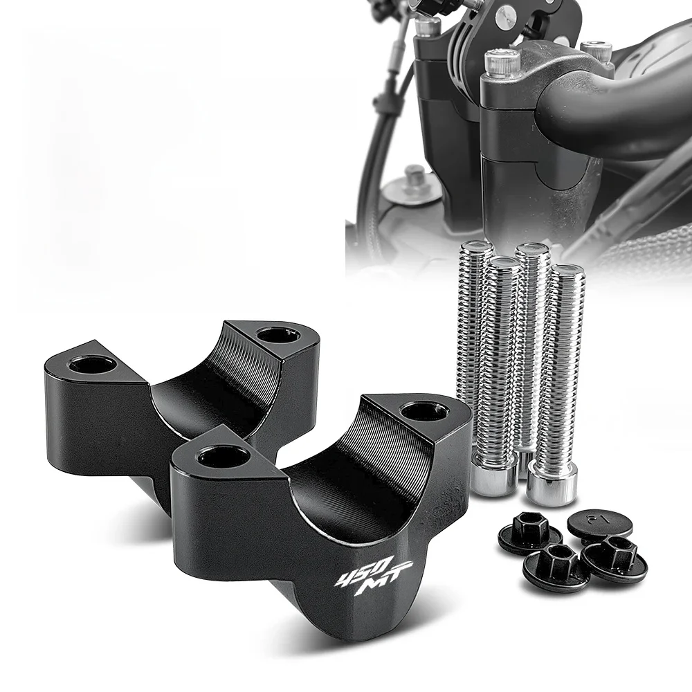 Akcesoria motocyklowe do CFMOTO 450MT 800MT 800MTX IBEX 800 450 2021- Podnośnik kierownicy Przeciągnij uchwyt Zacisk przedłużający Adapter — 2