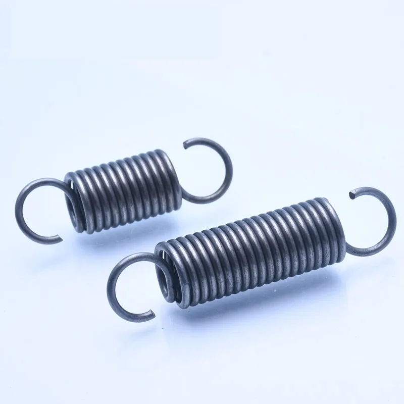 Single Hook Opening Small Tension Spring Spring Steel Stretch Spring Wire Diameter 1mm 2mm OD 5mm 18mm 20mm Length 25mm To 70mm