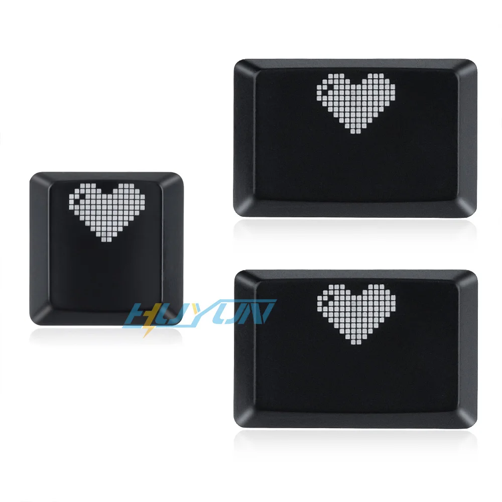 Heart Key for Logit.ech G813 G815 G913 G915 RGB Keyboard Replacement Custom Heart Keycaps