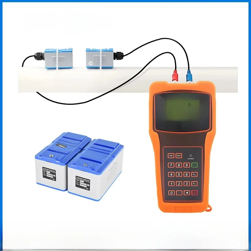 Handheld Ultrasone Flowmeter TUF-2000H Draagbare Clamp-on Ultrasone Waterstroommeter IP68 Digitale Vloeistof Pijpleiding Sensor - afbeelding 2