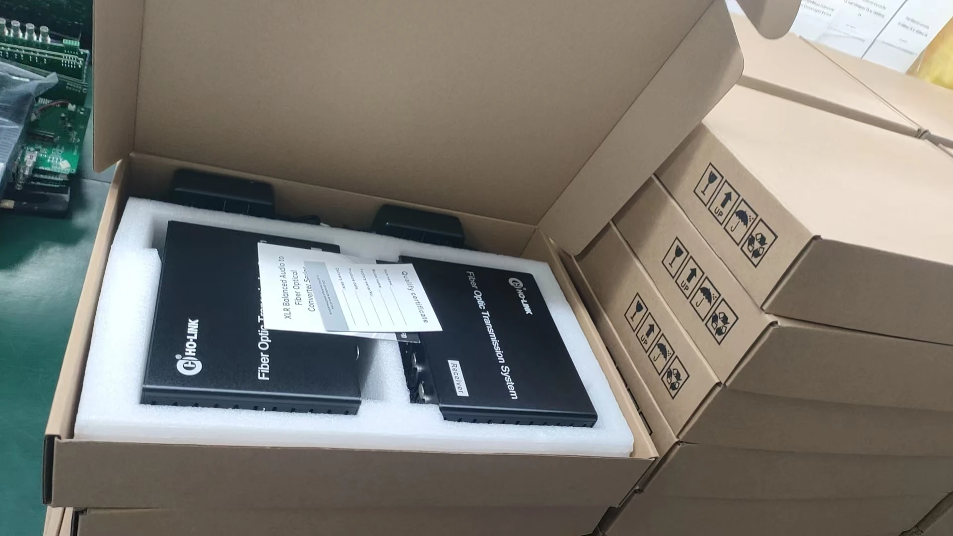 

20KM LC fiber 2 channel bidirectional XLR balanced audio Fiber Converter transmitter transceiver