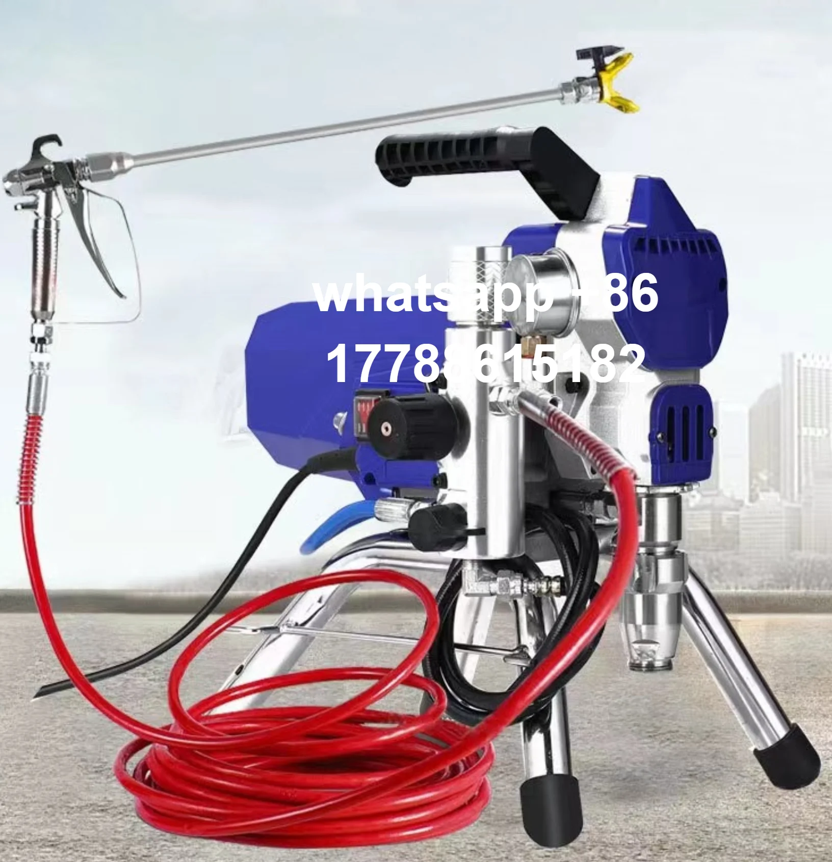 

High Pressure Intelligent Wall Airless Sprayer Spray Latex Paint Smart Spraying Machine Painting Tools Household Paint Sprayer