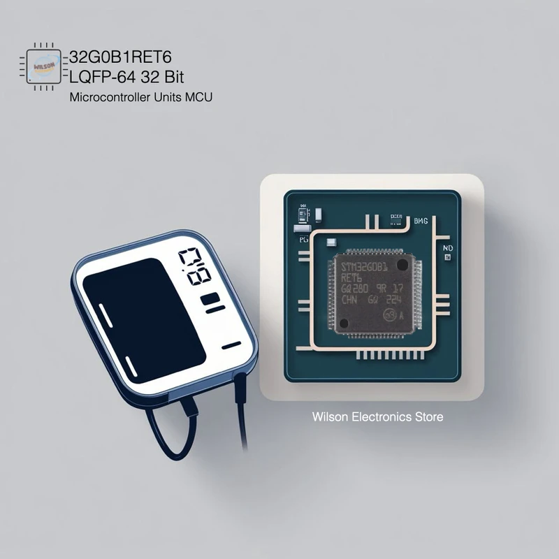 Unità microcontrollore originale STM32G0B1RET6 LQFP-64 a 32 bit MCU IC per ARM Cortex-M0+
