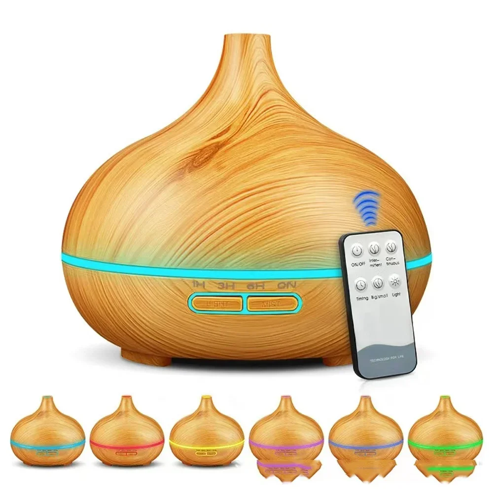 

Remote control automatic fragrance machine, wood grain humidifier, aromatherapy essential oil diffuser 2025