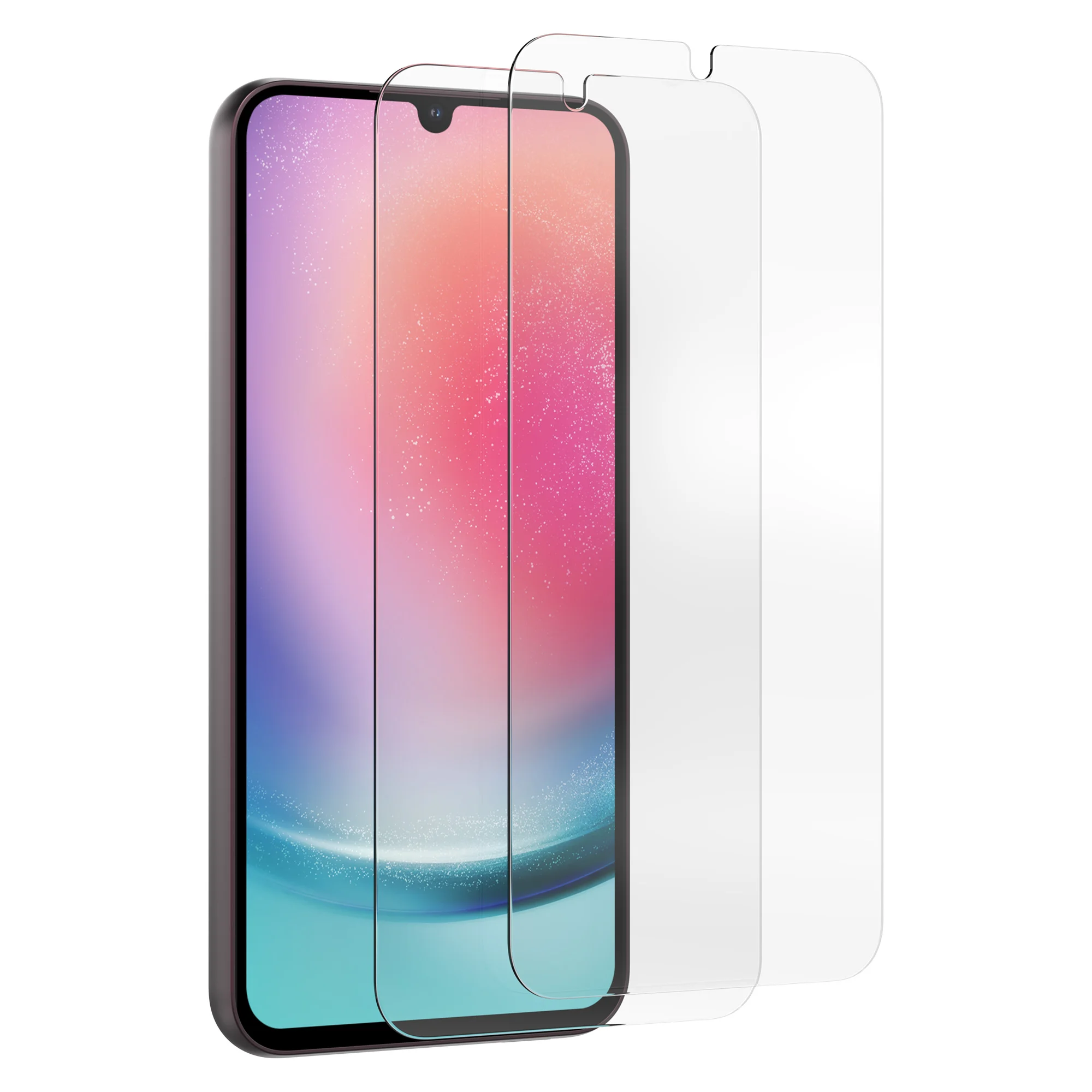 2 sheets Galaxy A24 A32 A33 A34 A42 A52 s A53 reinforced glass protective liquid crystal film