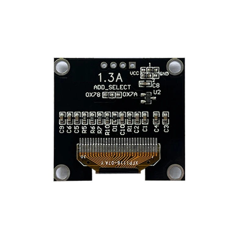 New 1.3" 128X64 OLED Display SH1106 driver I2C Communication Blue/White 1.3 inch 4pin I2C/IIC OLED Display Module for Arduino