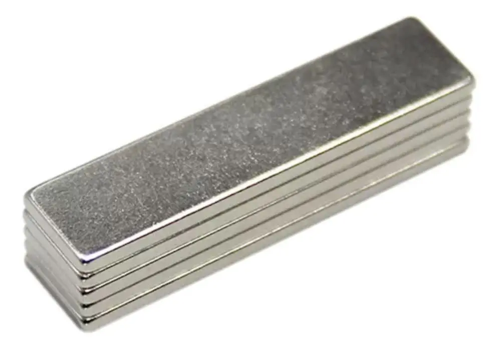 10 Pieces Neodymium Magnet Rectangular 40x10x2mm Neoimam Kit