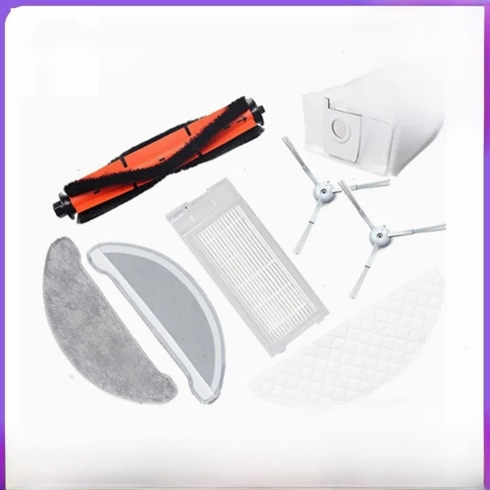 Roidmi EVE Plus – accessoire Original de filtre HEPA, brosse principale détachable, tissu de vadrouille, sac à poussière latéral, pièces de nettoyage en option
