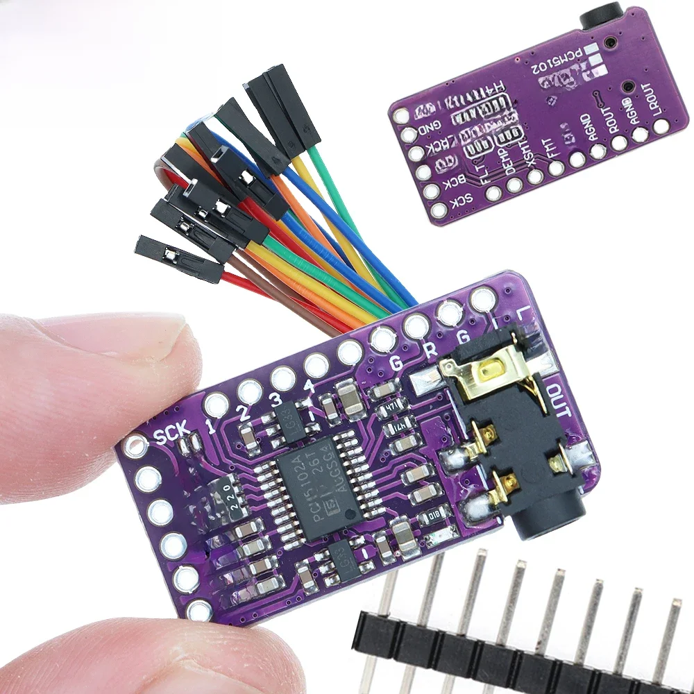Interface I2S PCM5102A décodeur DAC GY-PCM5102 Module de lecteur I2S pour Raspberry Pi carte Format pHAT carte Audio numérique PCM5102