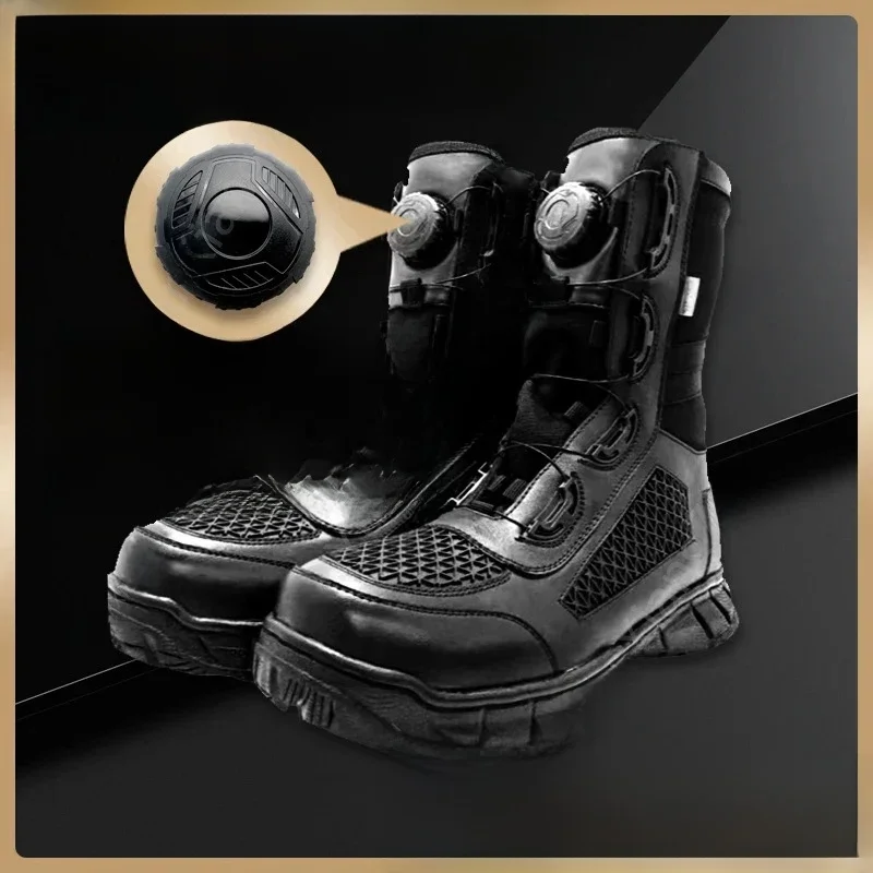 1 paire de bottes lacets automatiques qualité grande boucle pivotante lacet sans attaches adultes enfants sans cravate lacets chaussures accessoires