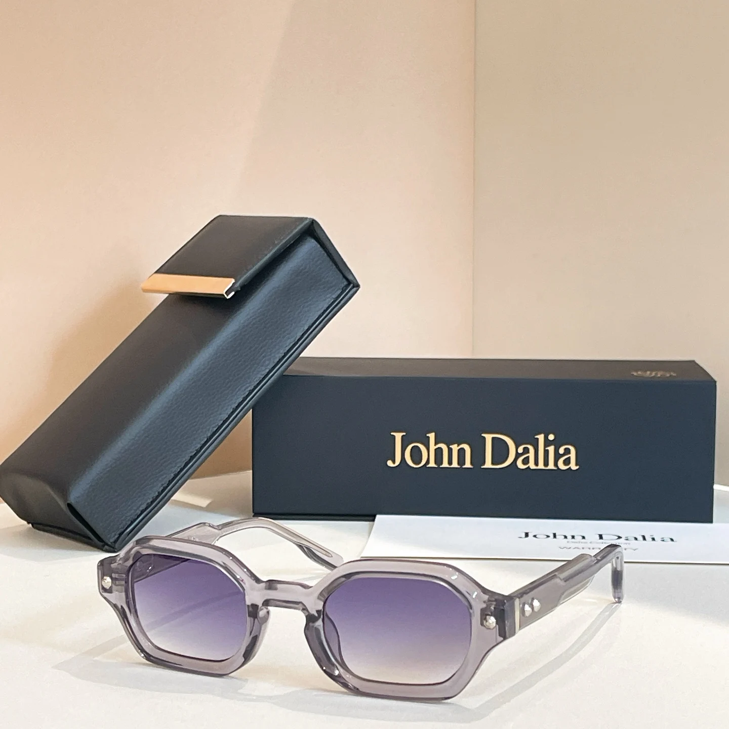 Voor JOHN DALIA JD PROJECT SERIES P05 Top Hoge Kwaliteit Zonnebrillen voor Heren Stijlvolle Mode Design Zonnebrillen voor Dames met doos