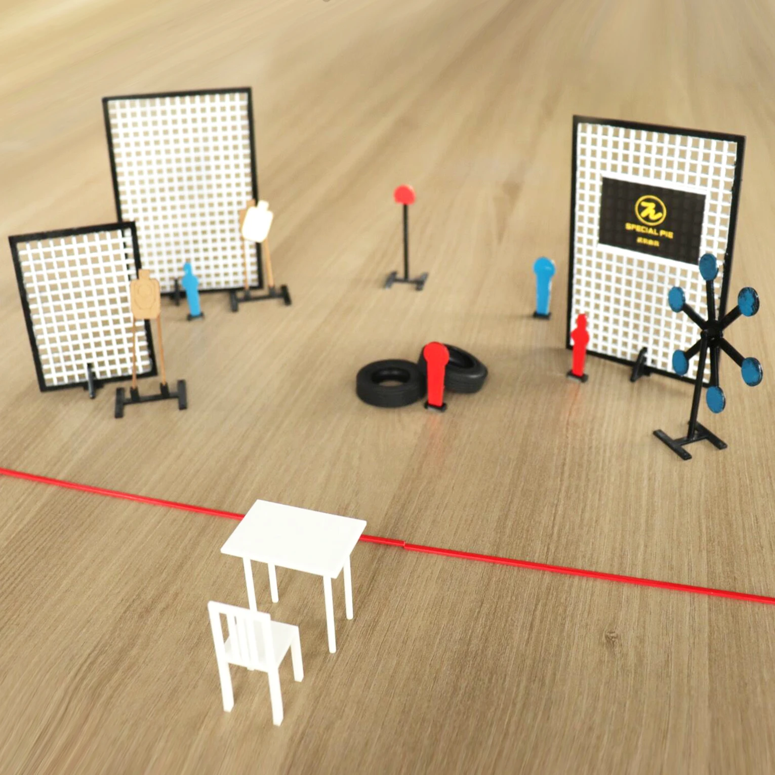 Shooting Match Scenario Modeling,USPSA and IPSC Stage Design, Tactical Simulation Pre-match Preparation Simulation