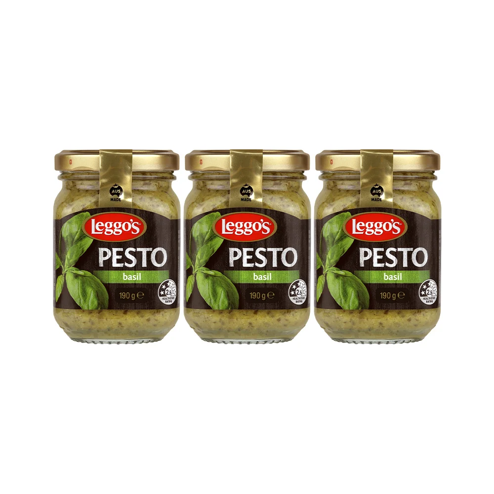 Lego spesto Treddy basil, 190g x 3 piezas