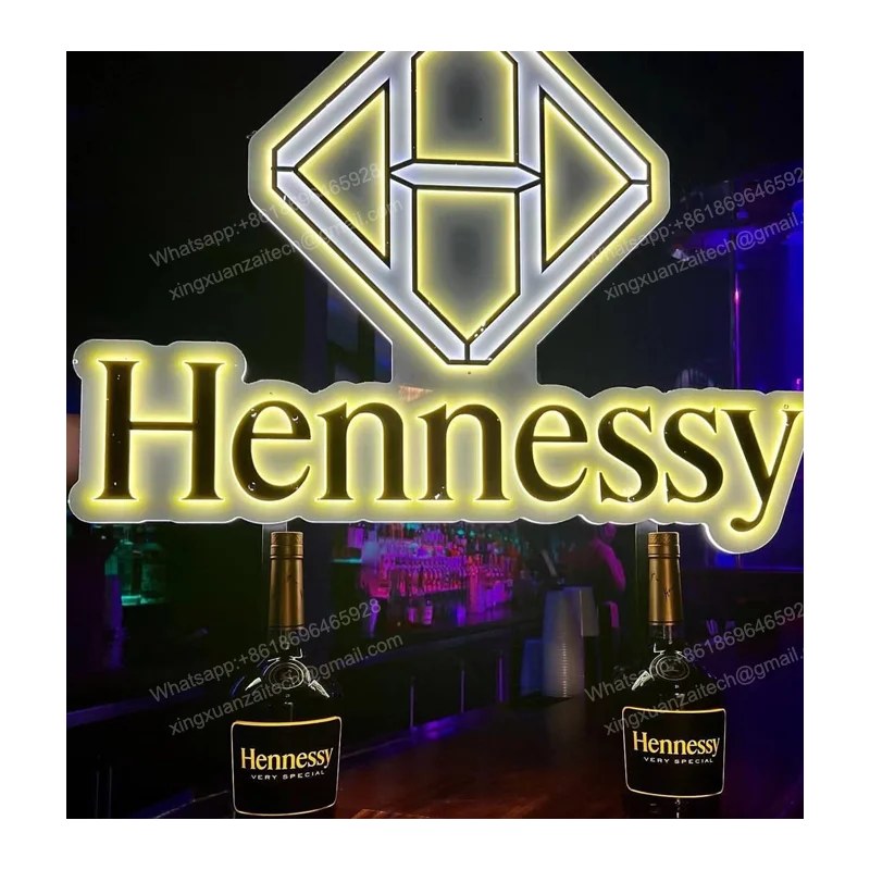 Apresentador Garrafa LED para Boate, 6 Molde