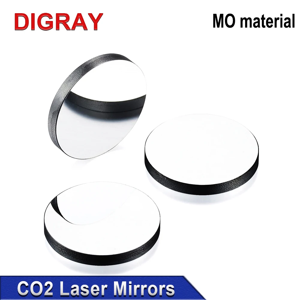Diy Laser Reflective Lente Libdênio Gravação e Máquina de Corte Co2 Espelho mo Diâmetro 20 mm 25 mm 30 mm Pcs por Lote
