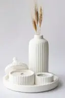 

White Color custom Design Scented Candle And Vase Accessory candles scented candle decorative candles conical candles conical candles home decor wedding decoration