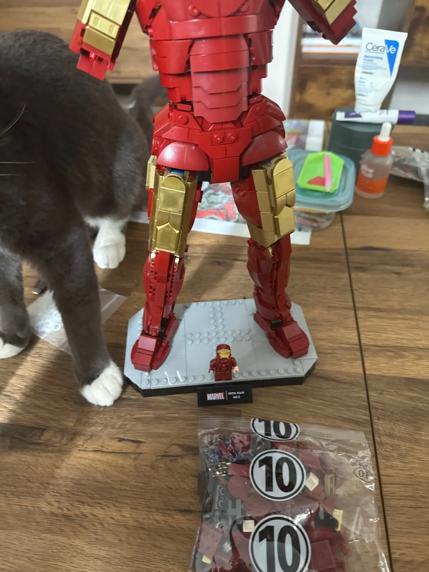 2026 New Mark 3 Collector Edition Mecha Building Blocks Set Adult Gift Collectible Decoration Model 1297pcs photo review