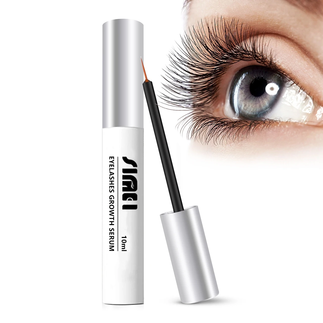 

Eyelash Growth Serum 10ml With Eyelash Enhancer Longer Fuller Thicker Lashes Eyelashes Eyebrows Enhancer Eye Lashes Serum