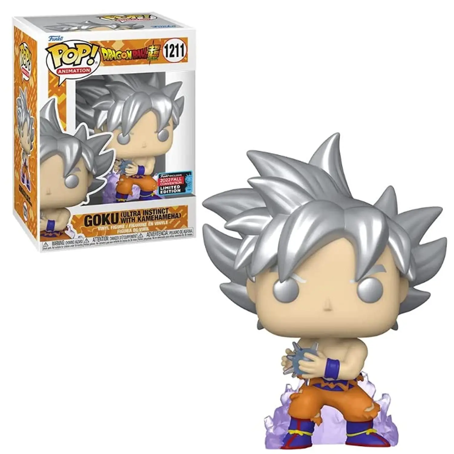 Funko Pop Goku Ultra Instinct With Kamehameha DBZ Super Limited Edition 1211