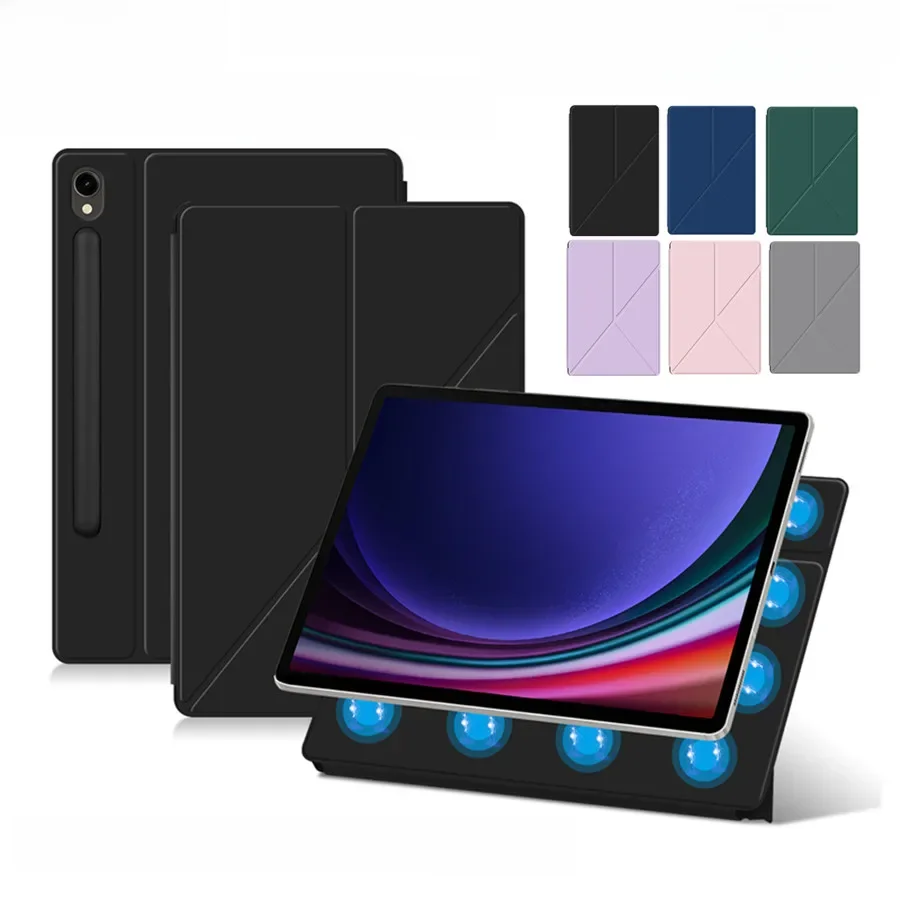 Huwei capa magnética para samsung galaxy tab s9 fe s7 s8 plus s9fe s7fe s9 + s8 + s8 s9 ultra talbet