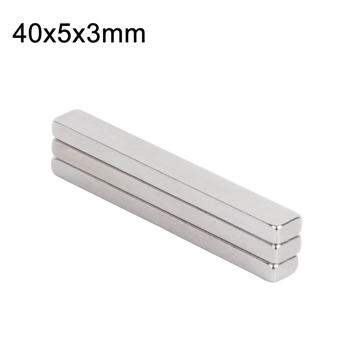 5/10/15/20/30pcs 40x5x3mm Mini Strong Block Neodymium Magnets Powerful Fridge Magnet 40x5x2mm 40x5x5mm 40x8x5mm for Crafts DIY