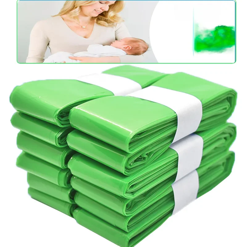 1/5/10Pcs Green Diaper Pail Refills Bags For Angelcare Trash For Sangenic Tommee Tippee For twist & click For Genie For Munchkin